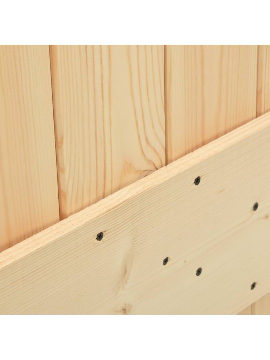 Dveře 100 x 210 masivní borové dřevo