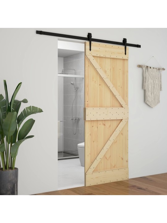 Dveře 100 x 210 masivní borové dřevo