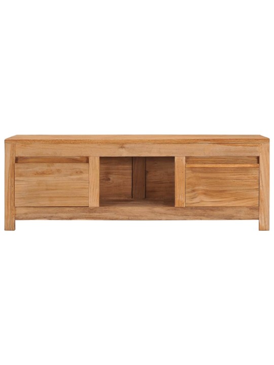 TV stolek 100 x 30 x 35 cm masivní teakové dřevo