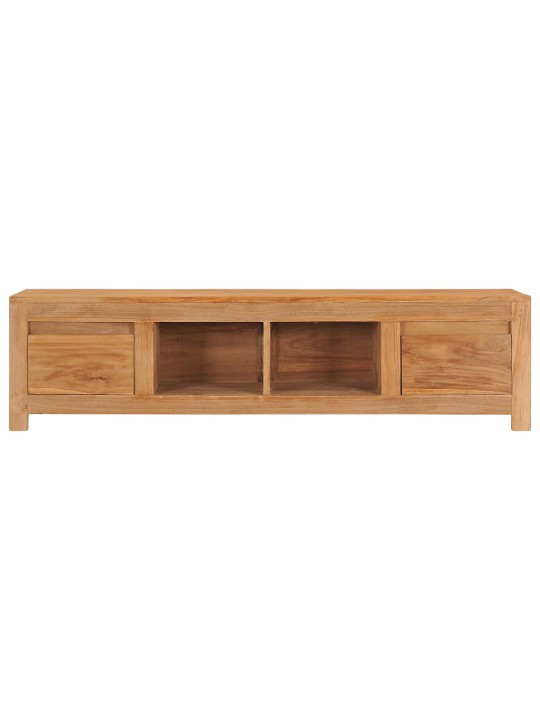 Tv stolek 115 x 30 x 35 cm masivní teakové dřevo