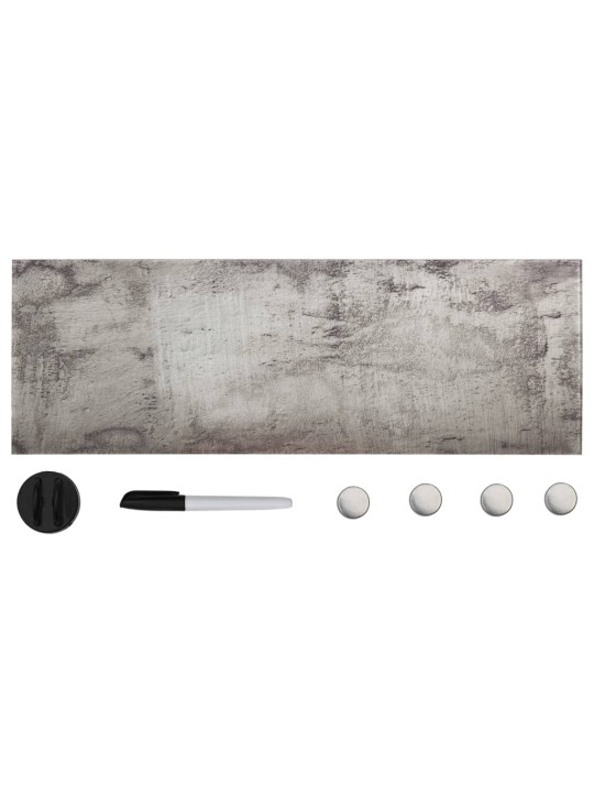 Nástěnná magnetická tabule skleněná 60 x 20 cm