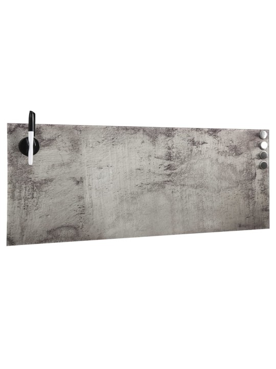 Nástěnná magnetická tabule skleněná 60 x 20 cm