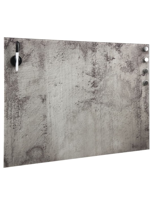 Nástěnná magnetická tabule skleněná 80 x 60 cm