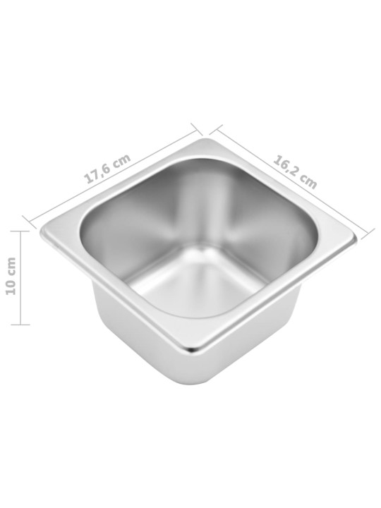 Nástavba na gastronádoby pro 4 GN 1/6 nádoby nerezová ocel