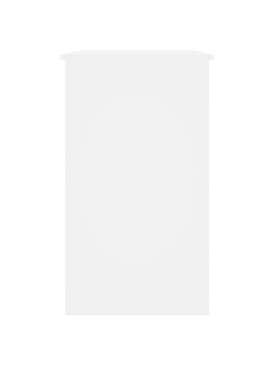 Psací stůl bílý 90 x 45 x 76 cm kompozitní dřevo