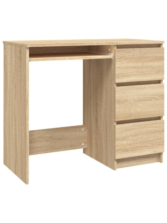 Psací stůl dub sonoma 90 x 45 x 76 cm kompozitní dřevo