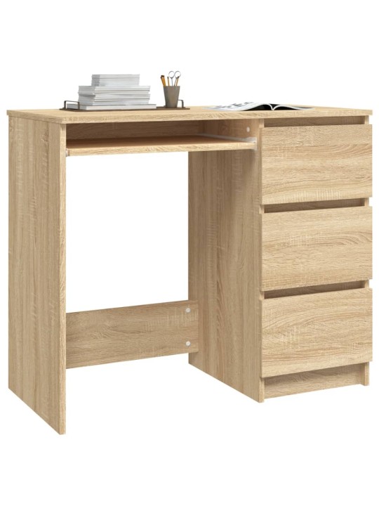 Psací stůl dub sonoma 90 x 45 x 76 cm kompozitní dřevo