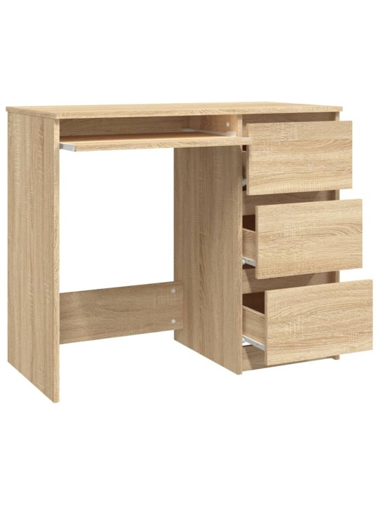 Psací stůl dub sonoma 90 x 45 x 76 cm kompozitní dřevo