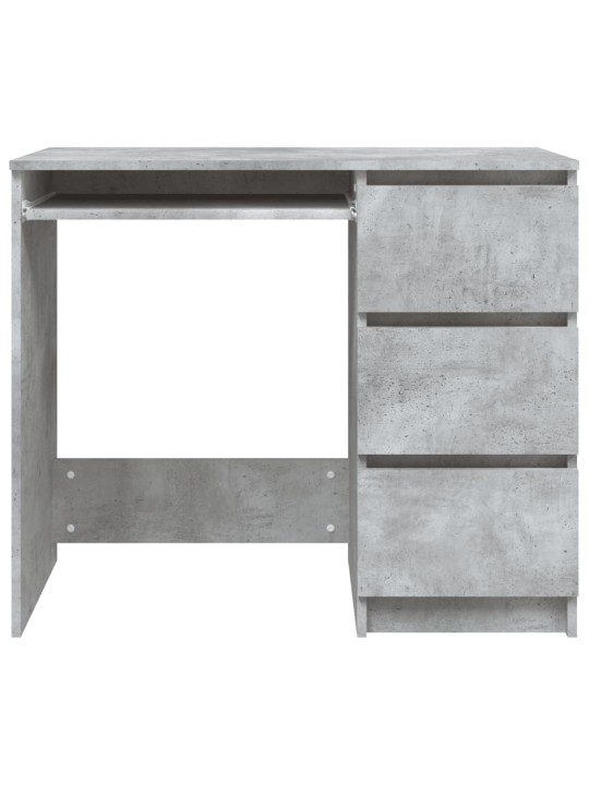 Psací stůl betonově šedý 90 x 45 x 76 cm kompozitní dřevo
