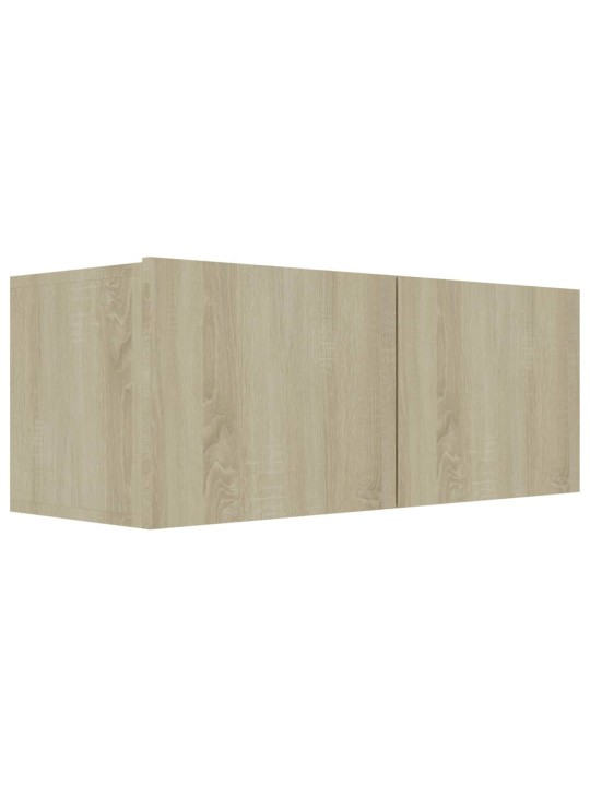TV stolek dub sonoma 80x30x30 cm kompozitní dřevo