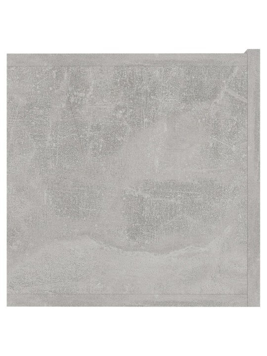 TV stolek betonově šedý 80x30x30 cm kompozitní dřevo