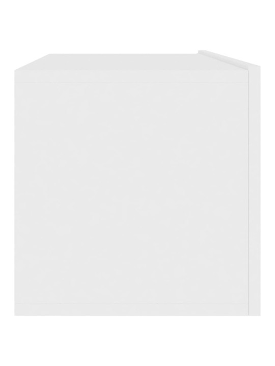 TV stolek bílý 100x30x30 cm kompozitní dřevo