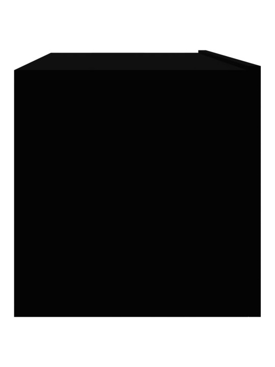 TV stolek černý 100x30x30 cm kompozitní dřevo