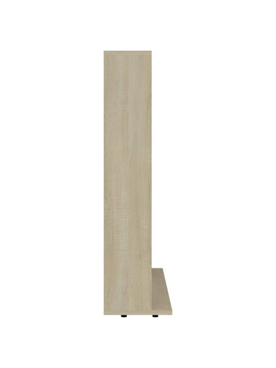 Skříňka na CD dub sonoma 100 x 23 x 89,5 cm kompozitní dřevo