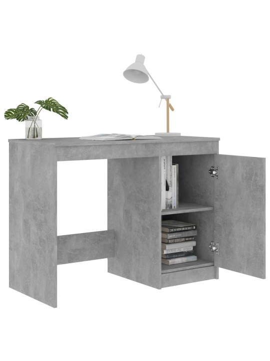 Psací stůl betonově šedý 100 x 50 x 76 cm kompozitní dřevo