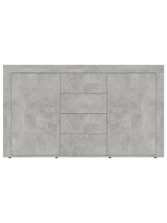 Příborník betonově šedý 120 x 36 x 69 cm kompozitní dřevo