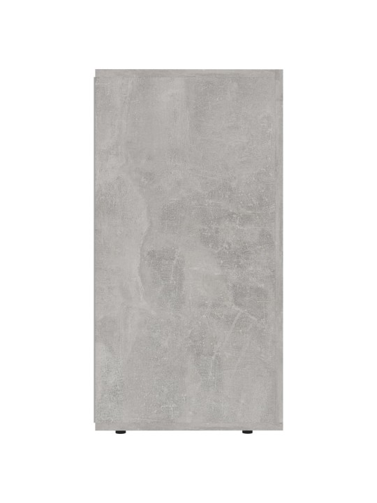 Příborník betonově šedý 120 x 36 x 69 cm kompozitní dřevo