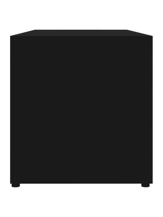TV stolek černý 80 x 34 x 36 cm kompozitní dřevo