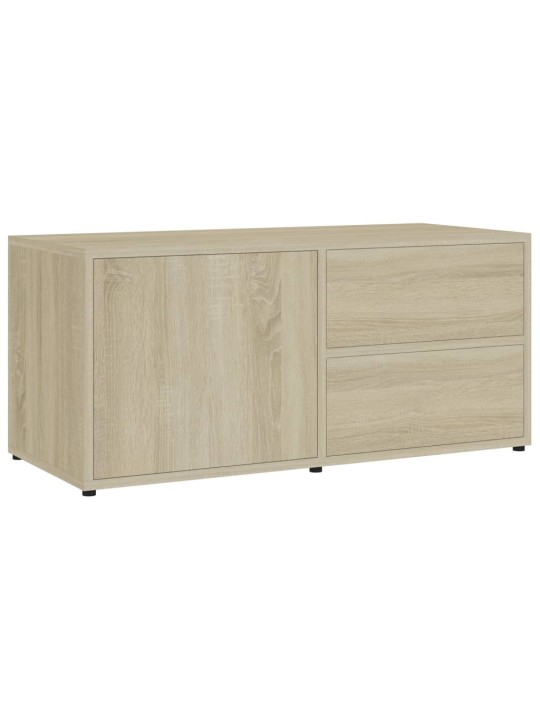 TV stolek dub sonoma 80 x 34 x 36 cm kompozitní dřevo