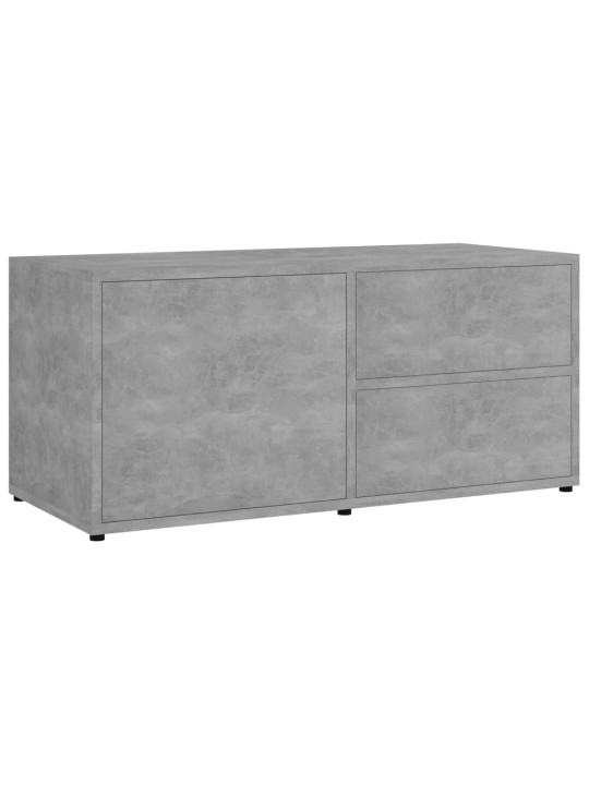 TV stolek betonově šedý 80 x 34 x 36 cm kompozitní dřevo
