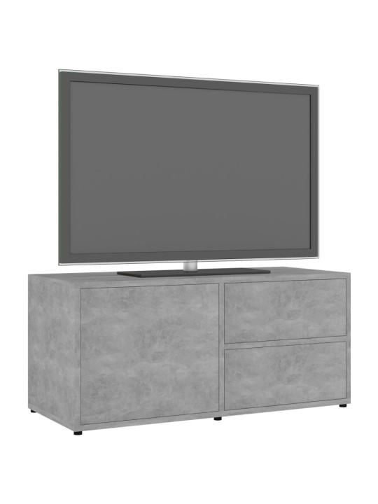 TV stolek betonově šedý 80 x 34 x 36 cm kompozitní dřevo