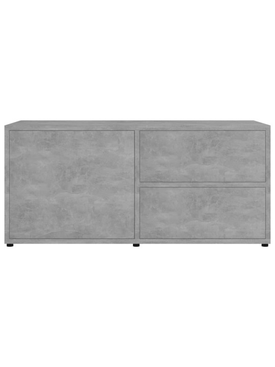 TV stolek betonově šedý 80 x 34 x 36 cm kompozitní dřevo