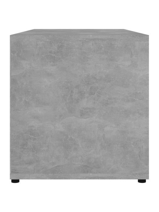 TV stolek betonově šedý 80 x 34 x 36 cm kompozitní dřevo