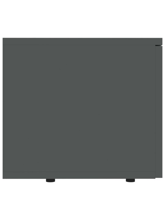 TV stolek černý 80 x 34 x 30 cm kompozitní dřevo