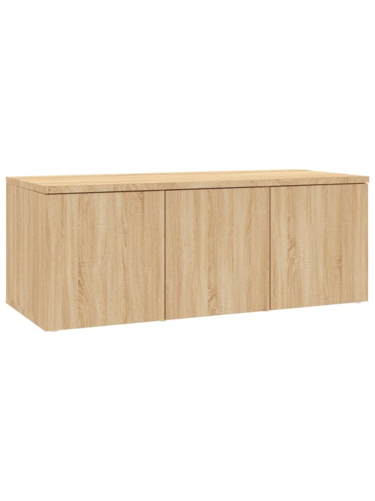 TV stolek dub sonoma 80 x 34 x 30 cm kompozitní dřevo