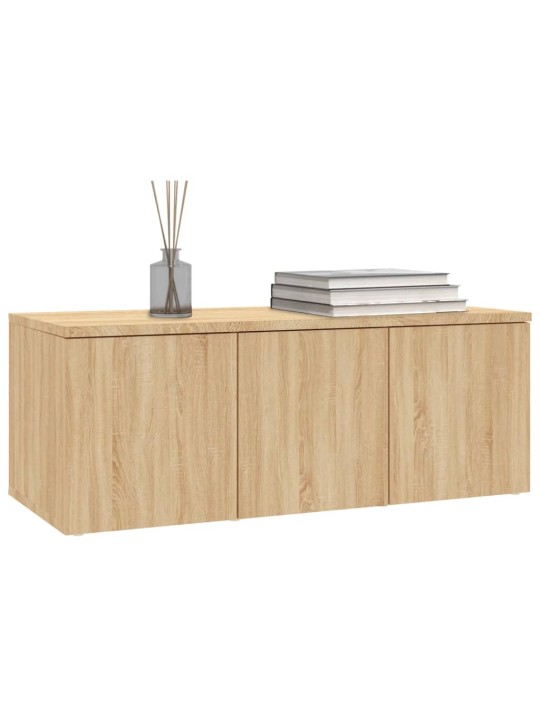 TV stolek dub sonoma 80 x 34 x 30 cm kompozitní dřevo