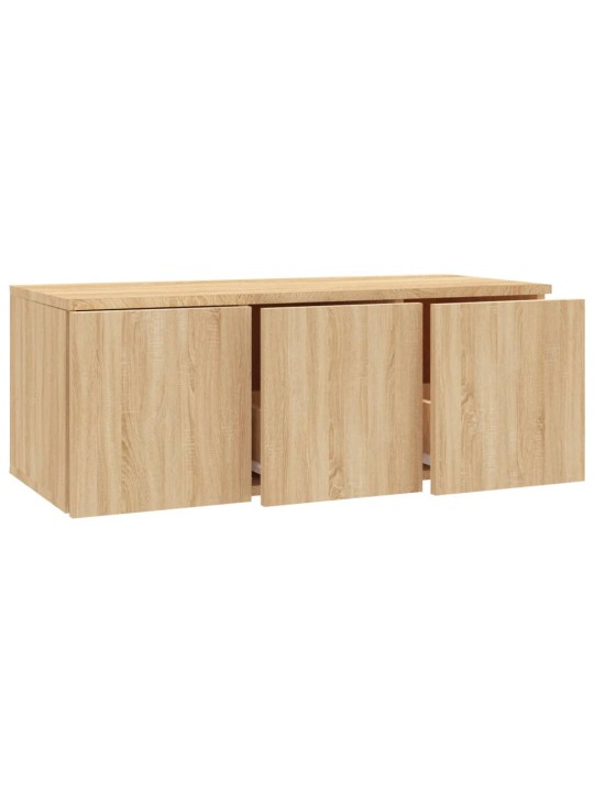 TV stolek dub sonoma 80 x 34 x 30 cm kompozitní dřevo
