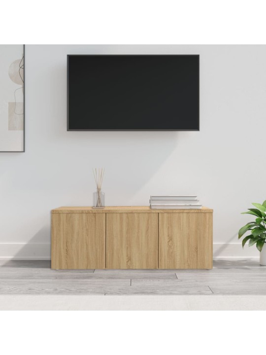 TV stolek dub sonoma 80 x 34 x 30 cm kompozitní dřevo