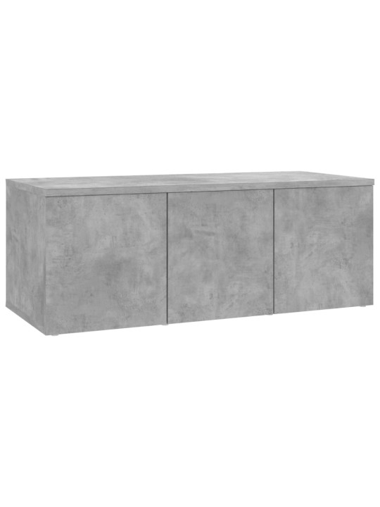 TV stolek betonově šedý 80 x 34 x 30 cm kompozitní dřevo