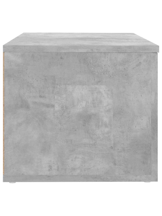 TV stolek betonově šedý 80 x 34 x 30 cm kompozitní dřevo