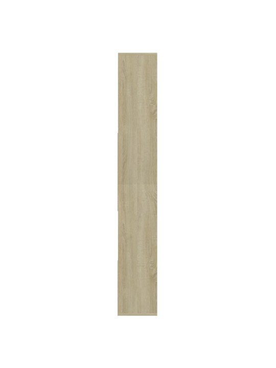 Knihovna dub sonoma 67 x 24 x 161 cm kompozitní dřevo
