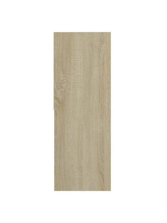 Knihovna dub sonoma 67 x 24 x 161 cm kompozitní dřevo