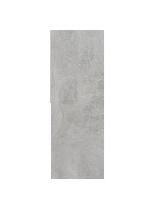 Knihovna betonově šedá 67 x 24 x 161 cm kompozitní dřevo