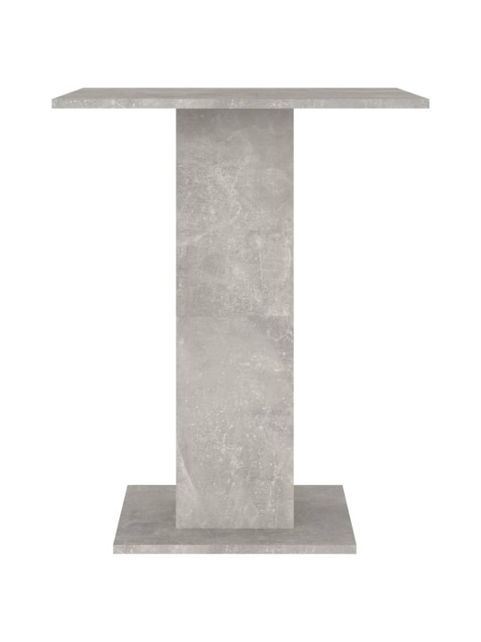 Bistro stolek betonově šedý 60 x 60 x 75 cm kompozitní dřevo