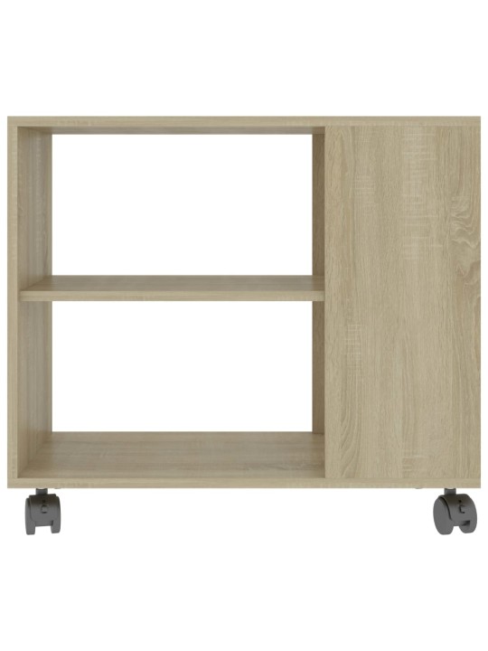 Odkládací stolek sonoma dub 70x35x55 cm kompozitní dřevo