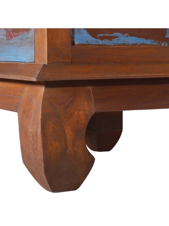 TV stolek 110 x 35 x 40 cm recyklované teakové dřevo