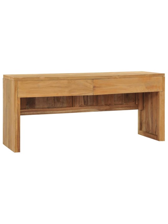 TV stolek 100 x 35 x 45 cm masivní teakové dřevo