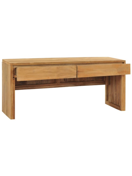 TV stolek 100 x 35 x 45 cm masivní teakové dřevo