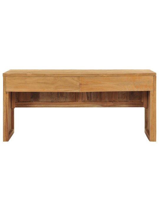 TV stolek 100 x 35 x 45 cm masivní teakové dřevo