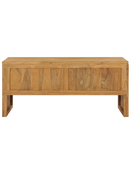 TV stolek 100 x 35 x 45 cm masivní teakové dřevo