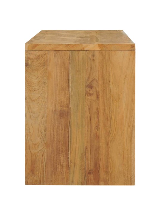 TV stolek 100 x 35 x 45 cm masivní teakové dřevo