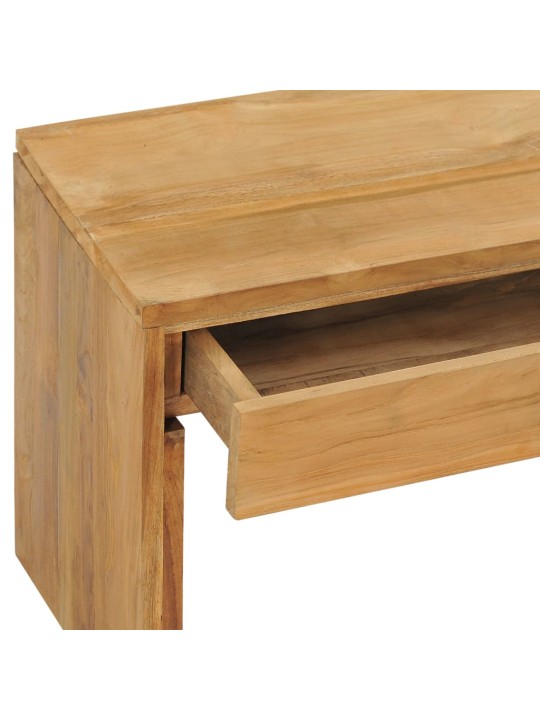 TV stolek 100 x 35 x 45 cm masivní teakové dřevo