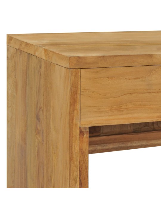 TV stolek 100 x 35 x 45 cm masivní teakové dřevo
