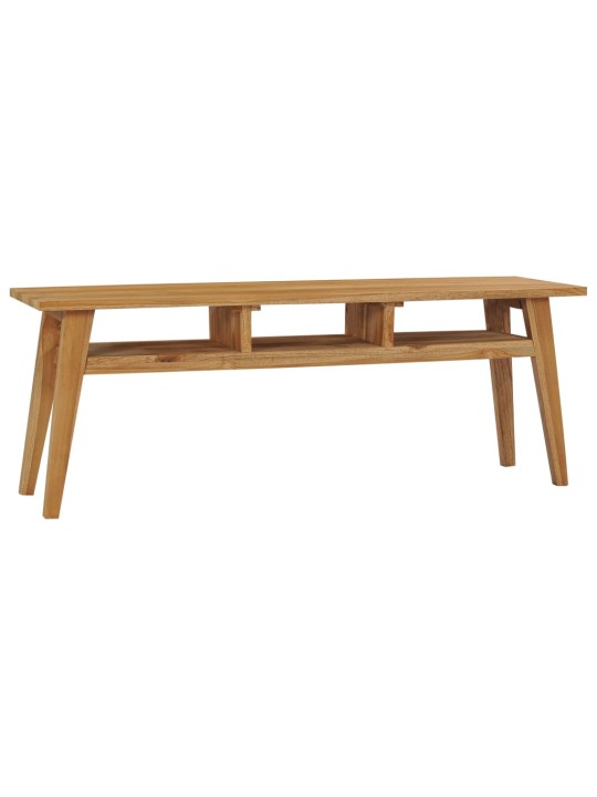 TV stolek 120 x 35 x 45 cm masivní teakové dřevo