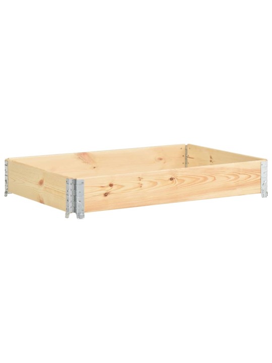 Paletový nástavec 50 x 150 cm masivní borové dřevo