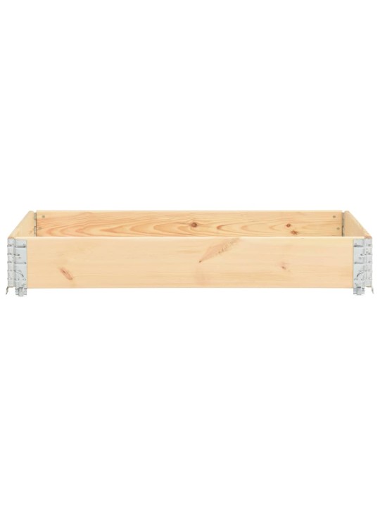 Paletový nástavec 50 x 150 cm masivní borové dřevo